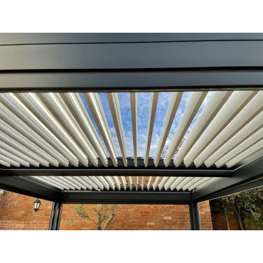 Eclipse 5 X 3.5m LED Motorised Pergola | Free Standing