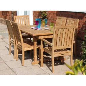 Winchester 6 Chair Extending Set  - 13
