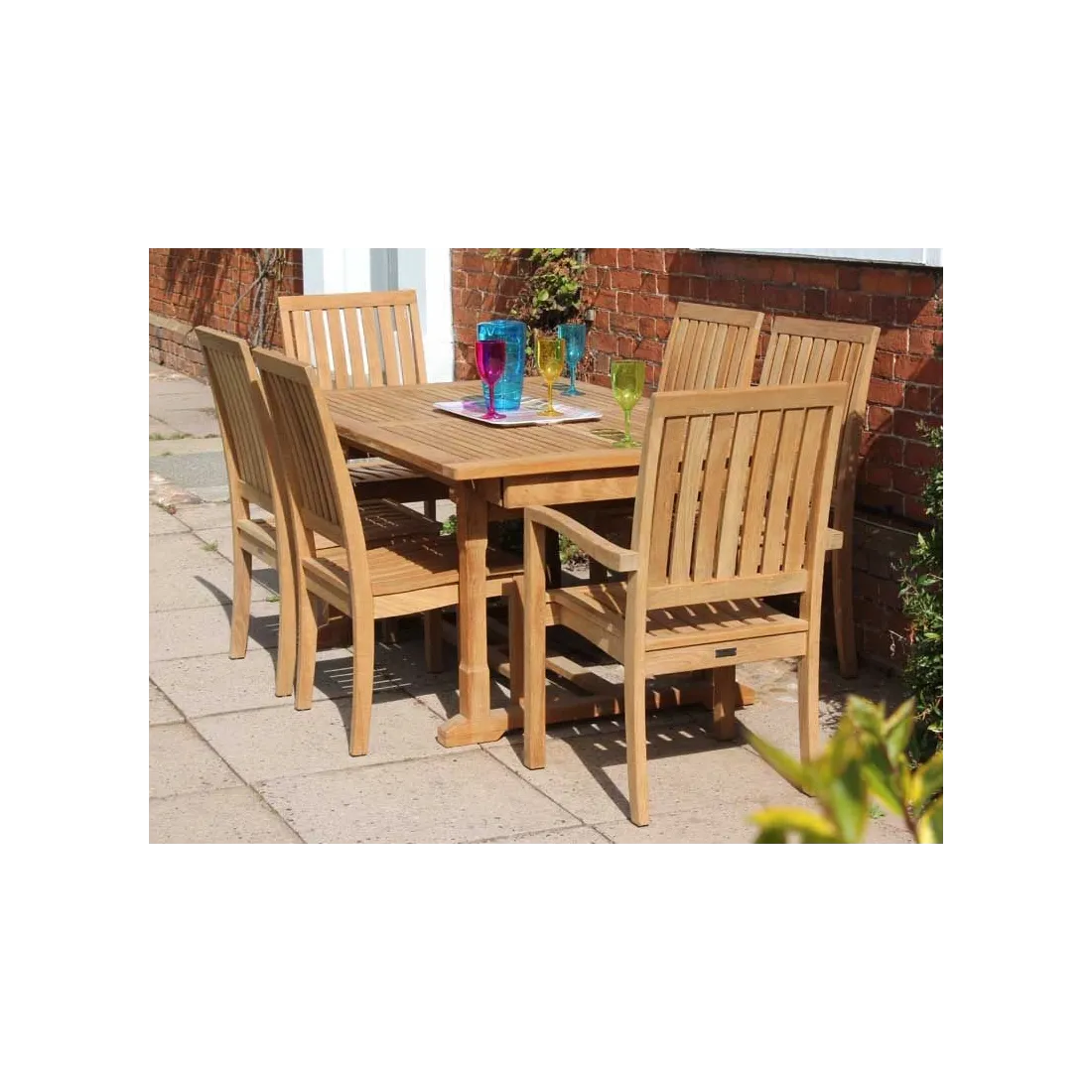 Winchester 6 Chair Extending Set - 13 Winchester 6 Chair Extending Set - 13