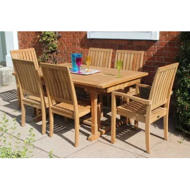 Winchester 6 Chair Extending Set