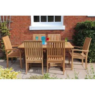Winchester 6 Chair Extending Set  - 3