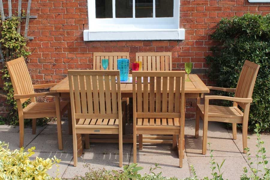Winchester 6 Chair Extending Set