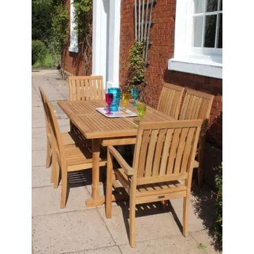 Winchester 6 Chair Extending Set  - 5