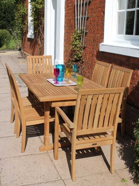 Winchester 6 Chair Extending Set