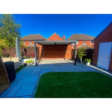Eclipse 3.6 X 3m LED Motorised Pergola | Wall Mounted  - 2