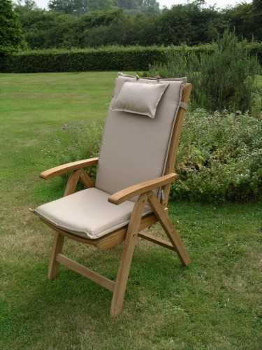 Recliner outdoor cushion - x 4 All colours