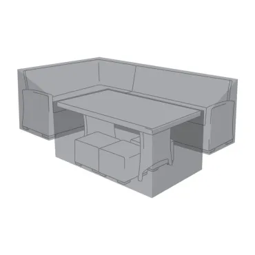 Cover for Left Hand L-Shaped Corner Dining Set