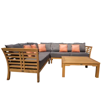 Paris Teak Corner Unit - Certified