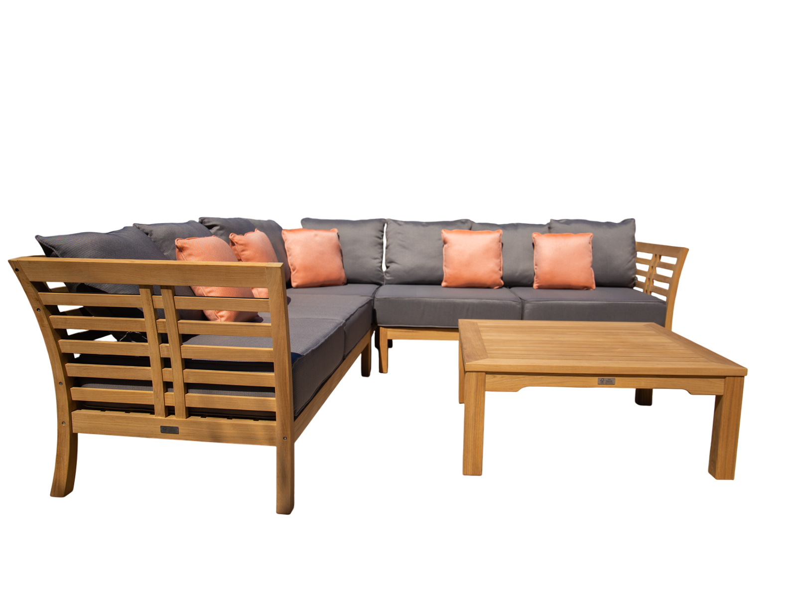 Paris Teak Corner Unit - Certified