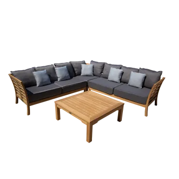 Paris Teak Corner Unit - Certified