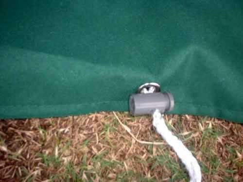Bench Weather Cover breathable - 120cm