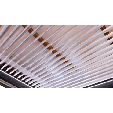 Eclipse Range Eclipse Wall Mounted 3M X 3M LED Motorised Pergola