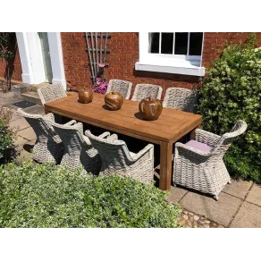 Fiji Dining Fiji 8 Chair Rectangular Dining Set