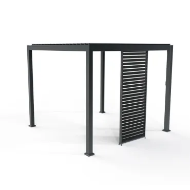 Aluminium Pergolas Titan 1m Side Wall set for 3m