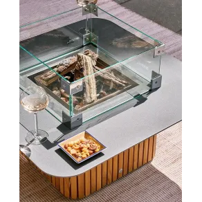Savona Firepit Square  - 2
