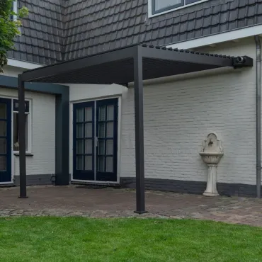 Legacy Wall Mounted 3m x 3m Aluminium Pergola