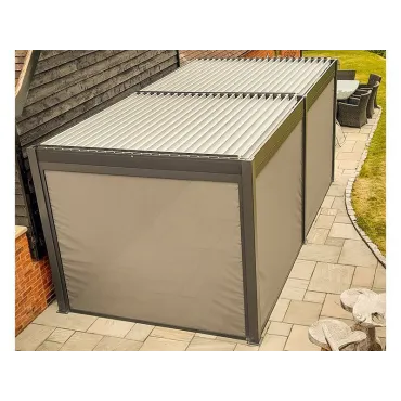 Eclipse 6 X 4m LED Motorised Pergola | Free Standing