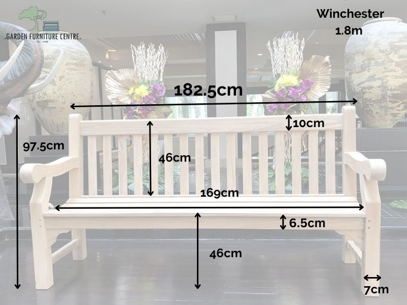 Winchester Parkside Bench 1.8M