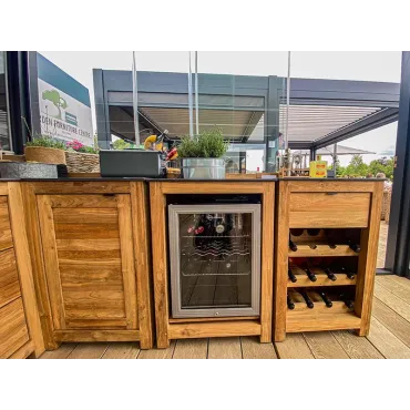 Bari Kitchen Wine Cabinet Unit
