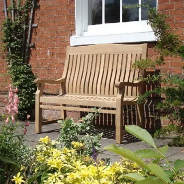 Malvern Teak Bench 120cm | FSC® Certified  - 6