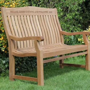 Malvern Teak Bench 120cm | FSC® Certified  - 1