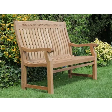 Malvern Teak Bench 120cm | FSC® Certified  - 2