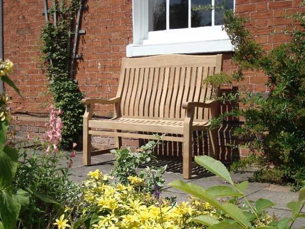 Malvern Teak Bench 120cm - Certified