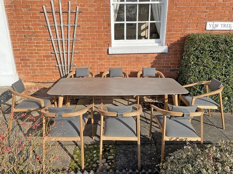 Mustique 10 Chair Dining Set | Certified