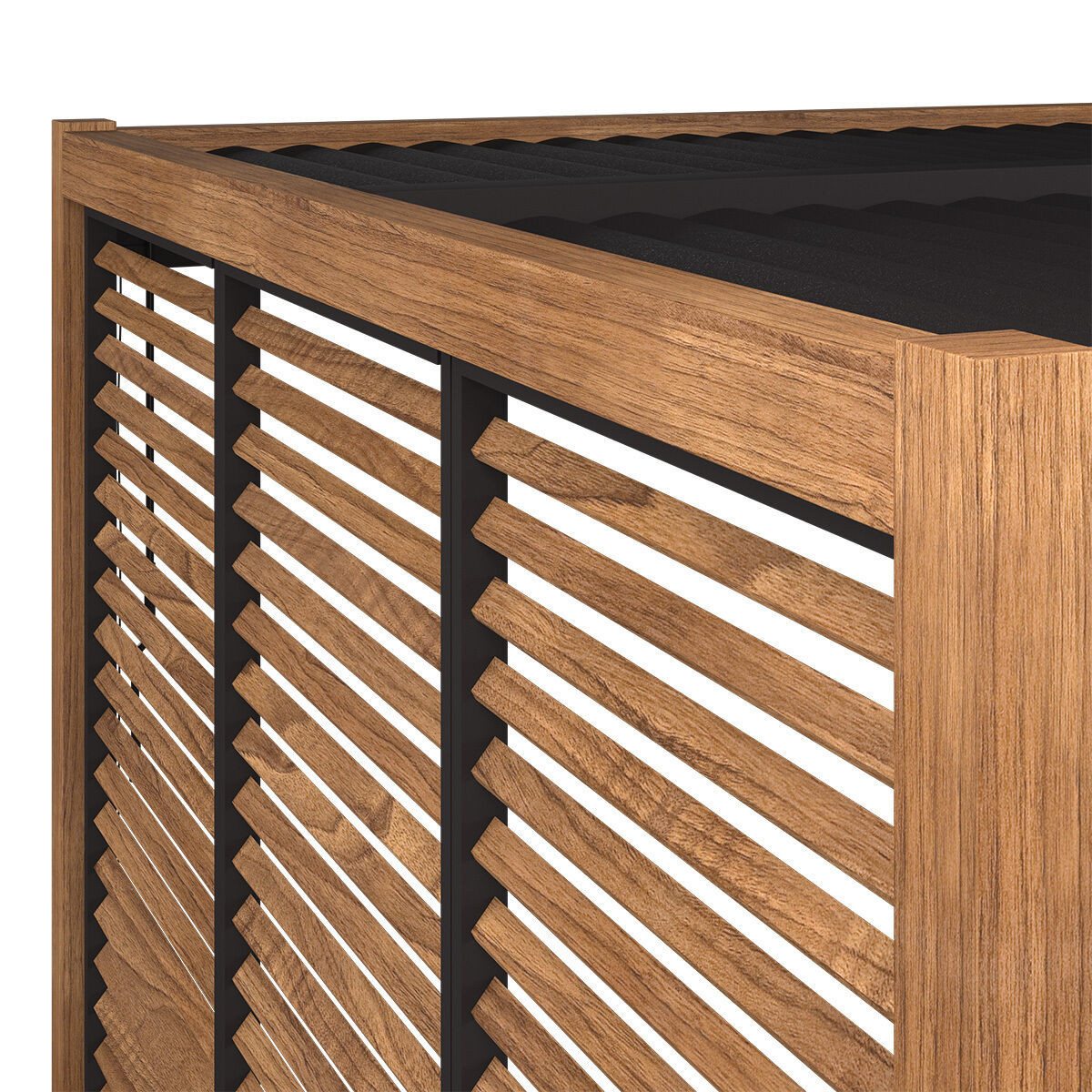 Como Pergola Single Louvre Panel 3m