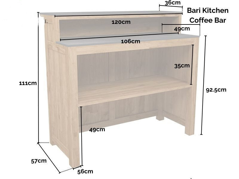 Bari Kitchen Coffee Bar Unit