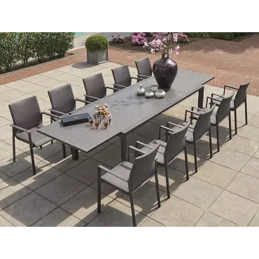 Mustique 10 Chair Extending Set
