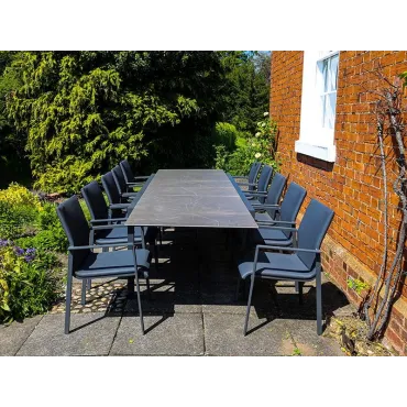 Mustique 10 Chair Extending Set | Life Range  - 17