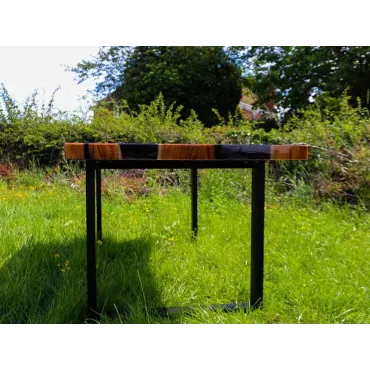 Epoxy Resin Table - Black