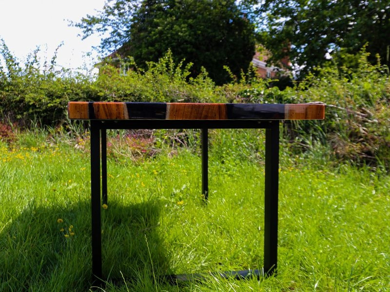 Epoxy Resin Table - Black