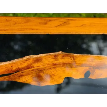 Epoxy Resin Table - Black