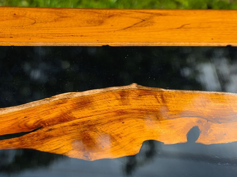 Epoxy Resin Table - Black