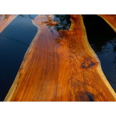 Epoxy Resin Table - Black