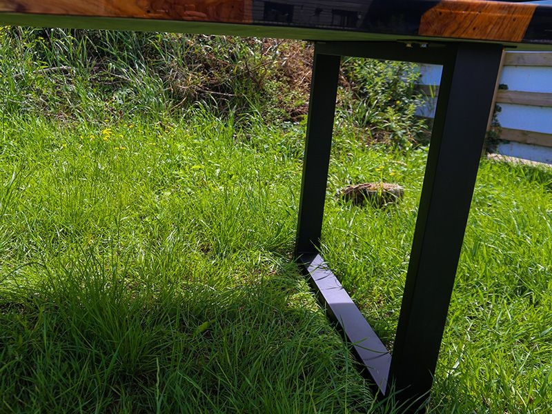 Epoxy Resin Table - Black