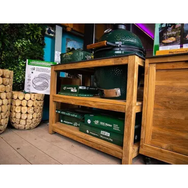 Bari Kitchen Big Green Egg Table Fixed Unit