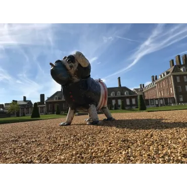 Garden Sculptures Winston The Bull Dog