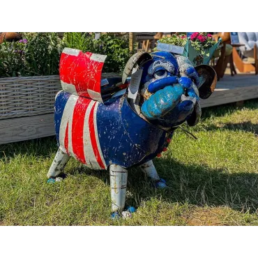 Garden Sculptures Winston The Bull Dog