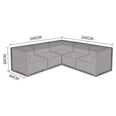 Cover for Chelsea Corner Sofa Set - 245cm x 245cm x 84cm x 64cm