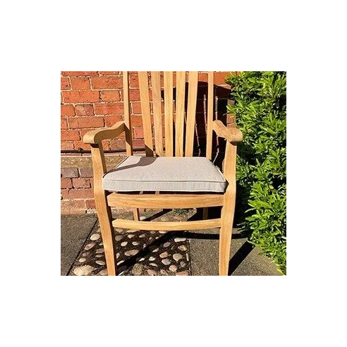 Extra large seat pad outdoor cushion - bedrock  - 4