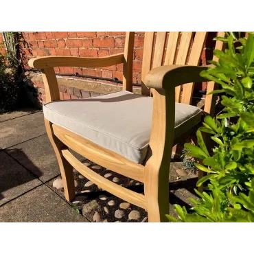 Extra large seat pad outdoor cushion - bedrock