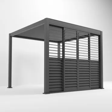 Titan Sliding Doors for 3m Titan Pergola  - 3
