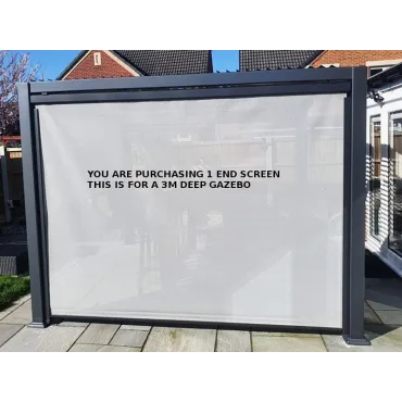 Gazebo 3 Screens package 3m x3m  - 4