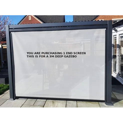 Gazebo 3 Screens package 3m x3m  - 4