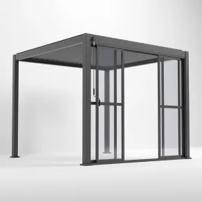 Titan 3m Transparent French Sliding System
