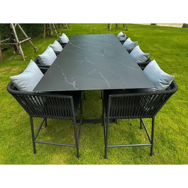 Aruba 8 Chair Bar Dining Set