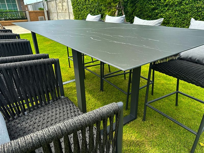 Aruba 8 Chair Bar Dining Set